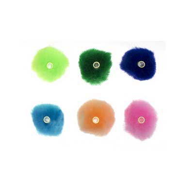 Pom Beads 0.75in Assorted