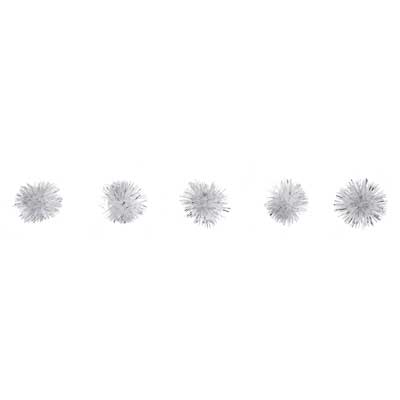 Glitter Pom Poms 1/2in - Cosplay Supplies Inc