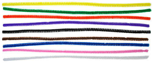 Chenille Fluffy Stem 6mm x 12in 