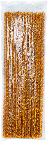 Chenille Glitter/Tinsel Stem 6mm x 12in 