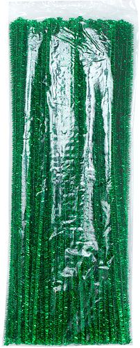 Chenille Glitter/Tinsel Stem 6mm x 12in 