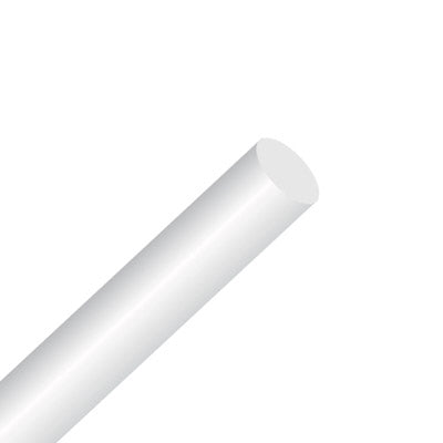Rods Flexible .312x240 Inch White (5/16x20')