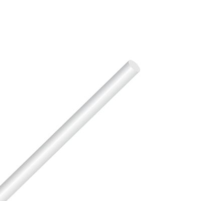 Rods Flexible .125x240 Inch White (1/8x20')