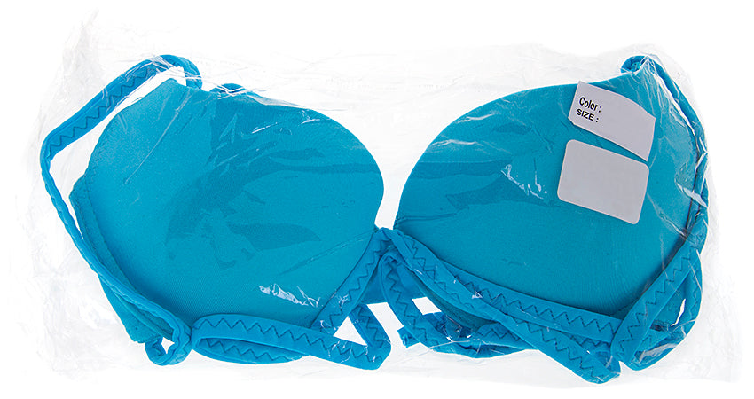 Tieback Bra - Aqua