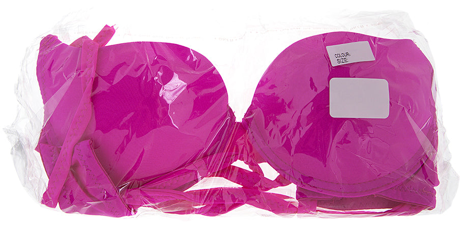 Tieback Bra - Fuchsia