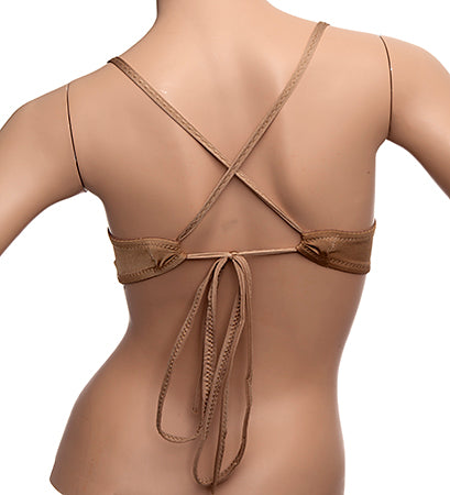 Tieback Bra - Beige