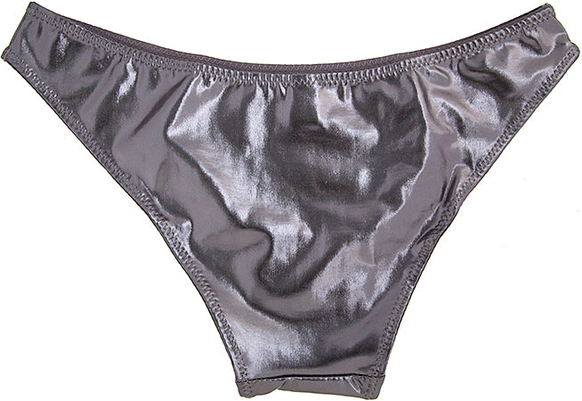 Panty Bottom - Metallic Silver