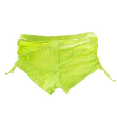 Booty Short - Neon Yellow - Cosplay Supplies Inc