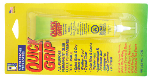 Quick Grip Permanent Adhesive 1 Fl Oz.