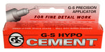 Glue G-S Hypo Cement 1/3 Fl.oz 9ml Tube