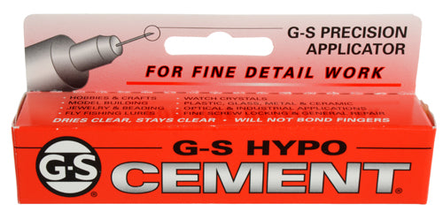 Glue G-S Hypo Cement 1/3 Fl.oz 9ml Tube
