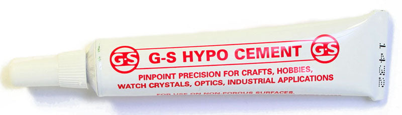 Glue G-S Hypo Cement 1/3 Fl.oz 9ml Tube