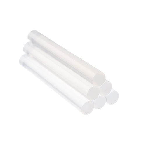 Glue Sticks Regular Clear 4in 6pcs Hi/Low Temp.