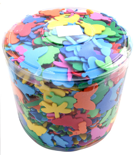EVA Foam Bugs & Ocean 1/2lb Tub Assorted Sizes And Colors