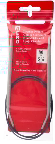 Aero Knitting Needles 80cm Circular