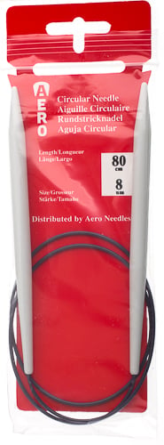 Aero Knitting Needles 80cm Circular