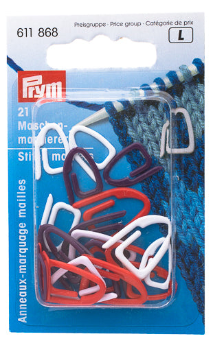 Prym Open Stitch Markers 21ct