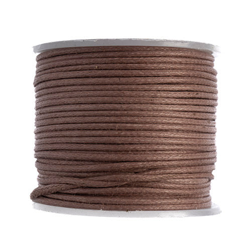 Dazzle-It Cotton Wax Cord 1mm Round  25m Spool