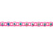 Preciosa Czech Crystal Rhinestone Banding 10m 1-Row SS13 Pink Casing/Crystal Aurora Borealis