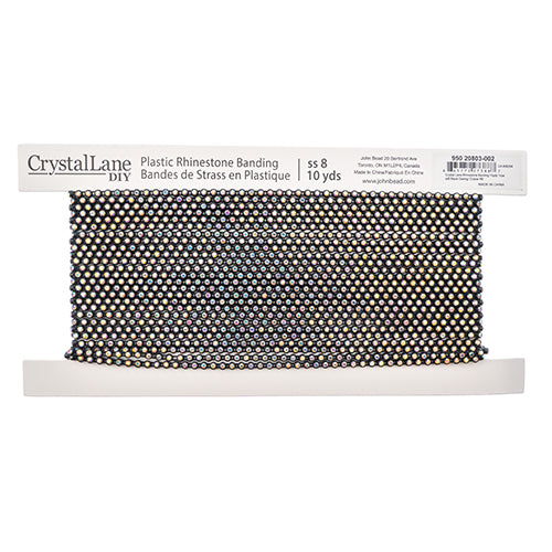 Crystal Lane Rhinestone Banding 10yds 1-Row