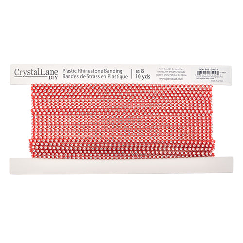 Crystal Lane Rhinestone Banding 10yds 1-Row