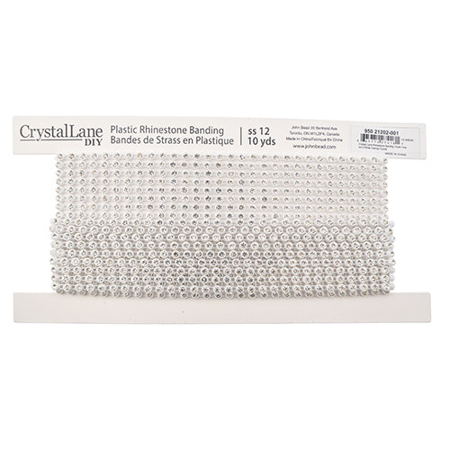 Crystal Lane Rhinestone Banding 10yds 1-Row