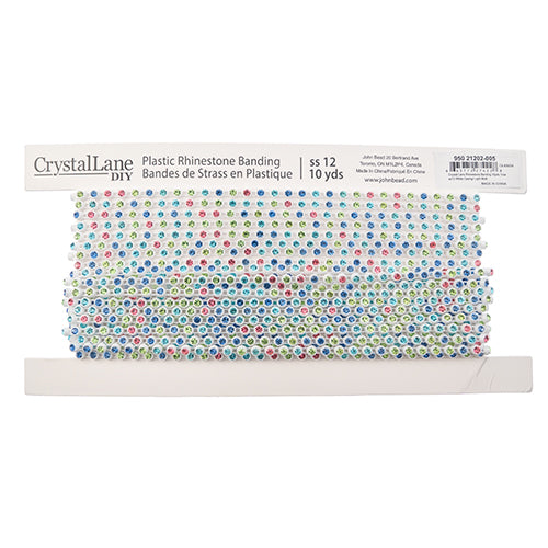 Crystal Lane Rhinestone Banding 10yds 1-Row