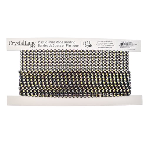 Crystal Lane Rhinestone Banding 10yds 1-Row