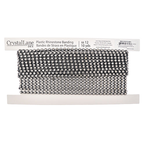 Crystal Lane Rhinestone Banding 10yds 1-Row