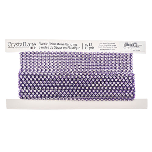 Crystal Lane Rhinestone Banding 10yds 1-Row
