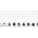 Preciosa Rhinestone Banding White Netx1 1-Row SS20 Crystal/Silver
