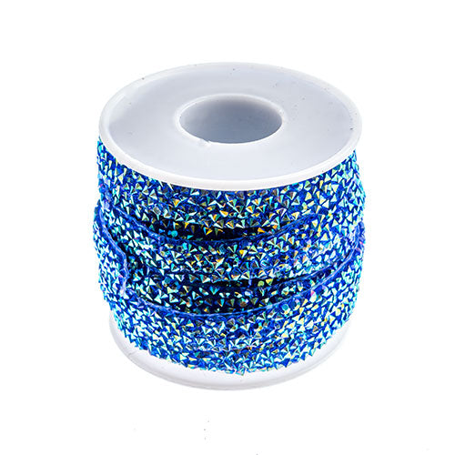 Resin Trim Hot Fix Crystal Crush 5m Crystal Aurora Borealis - Cosplay Supplies Inc