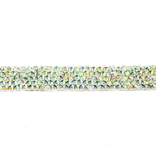 Resin Trim Hot Fix Crystal Crush 5m Crystal Aurora Borealis