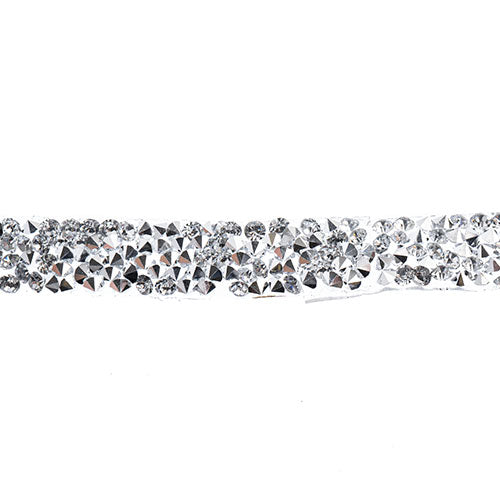 Resin Trim Hot Fix Crystal Crush 5m Crystal Aurora Borealis