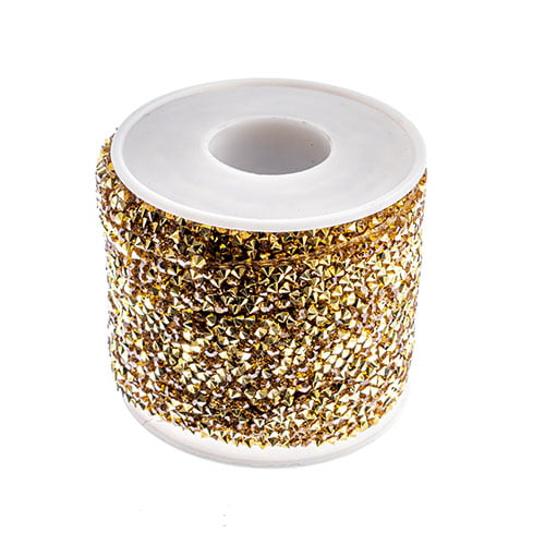 Resin Trim Hot Fix Crystal Crush 5m Crystal Aurora Borealis - Cosplay Supplies Inc