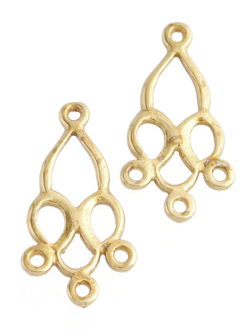 Bronze Chandelier 3 Loop 20.5x10.5mm