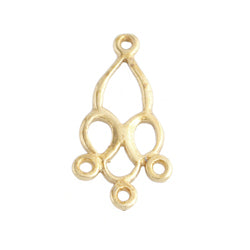 Bronze Chandelier 3 Loop 20.5x10.5mm - Cosplay Supplies Inc