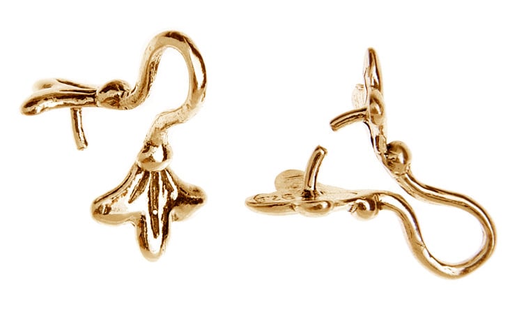 Bronze Bail Leaf 15.5mm