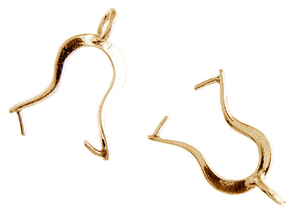 Bronze Bail Side Hole With Loop 16.5mm