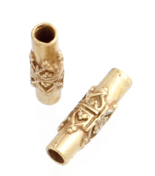 Bronze Tube Centre Design 15x3.5mm