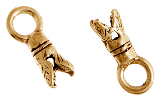 Bronze End Cap Leaves