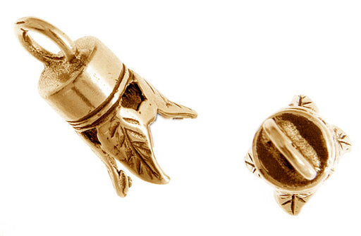 Bronze End Cap Leaves