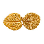 Bronze Hook & Eye Leaves 19x15mm - Cosplay Supplies Inc