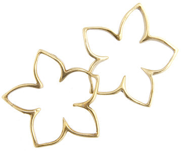 Bronze Bead Frame Flower 20mm