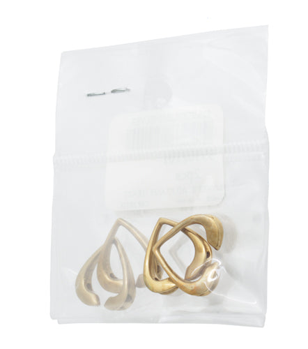 Bronze Bead Frame Leaf 23x22mm