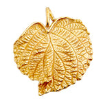 Bronze Pendant Ivy Leaf 39x36mm