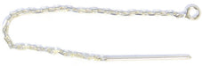 SS.925 Thread Cable Chain 2in Drop With Ring Approx 2.6g