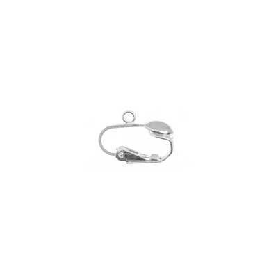 SS.925 Earclip - French 6.5mm With 1/2 Ball With Open Ring - Cosplay Supplies Inc