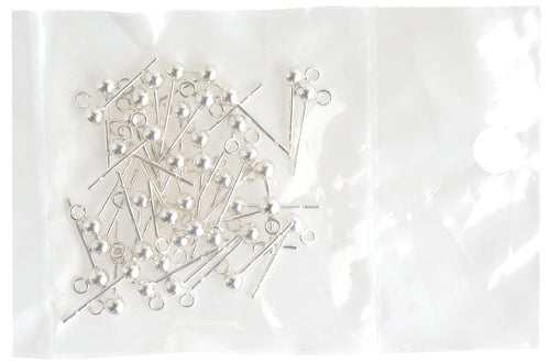 SS.925 Ballpost With Ring 3mm Approx 4.88g