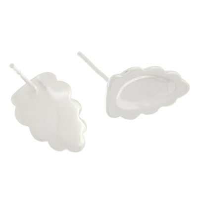 SS.925 Earring Post With Glue Pad 14mm